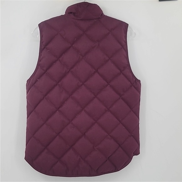 J CREW Excursion Quilted Down Vest Size Small - Picture 2 of 6